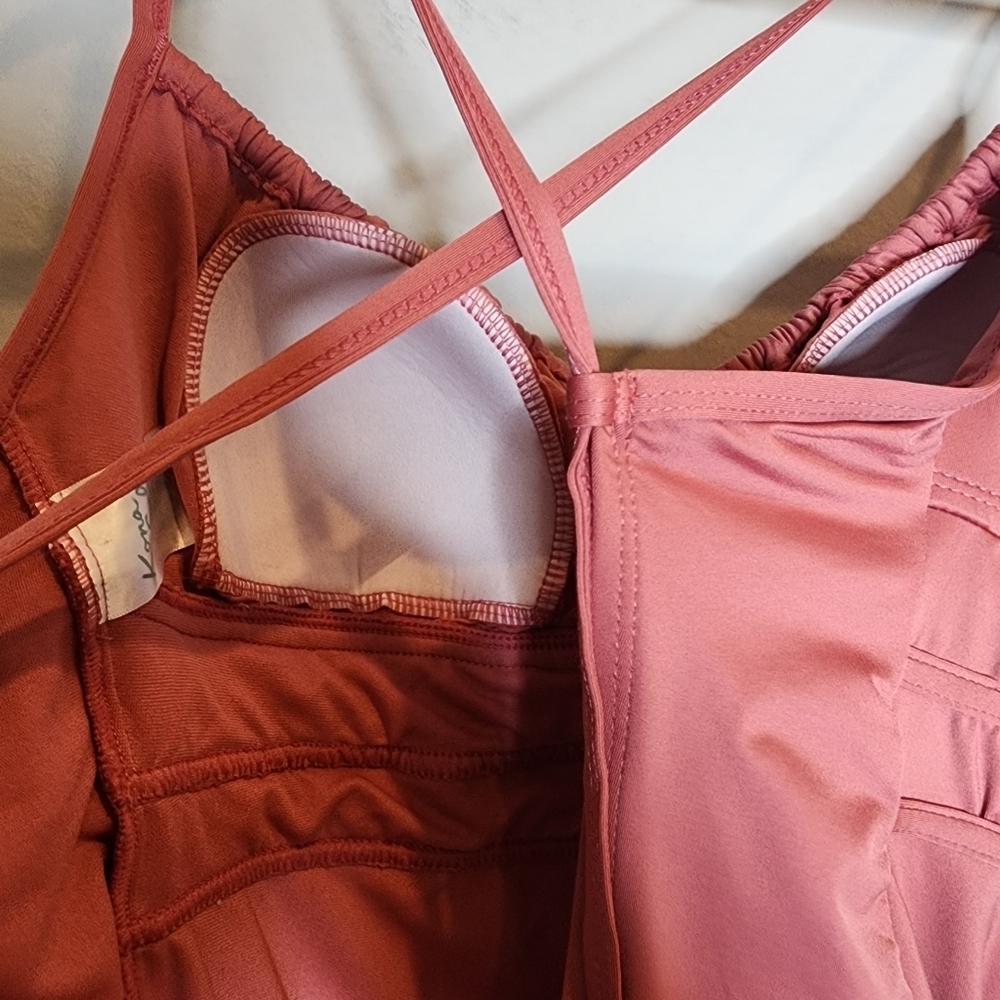 Kona Sol Pink one piece swimsuit. Like new. - Picture 10 of 13